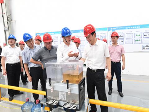 市委书记潘早云深入威腾集团开展安全生产检查