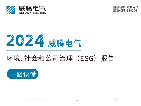 一图读懂威腾电气2024环境、社会和公司治理（ESG）报告